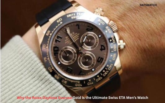 Why the Rolex Daytona Everose Gold is the Ultimate Swiss ETA Men’s Watch