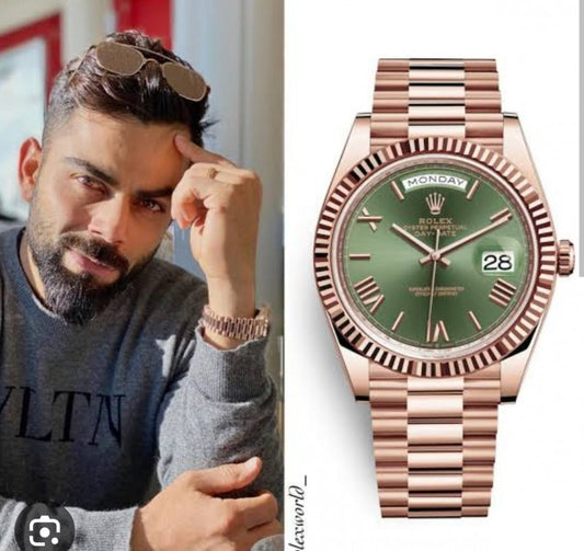 Rolex Day-Date Rose Gold Mens Watch