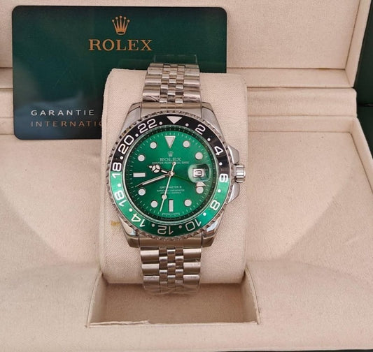 Rolex GMT Master 2 Silver Mens Watch