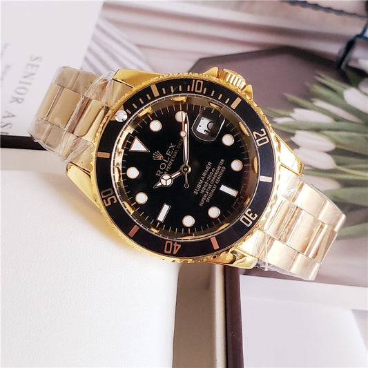 Rolex Submariner Gold Mens Watch