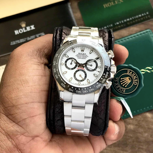 Rolex Cosmograph Daytona Panda Swiss ETA Automatic Mens Watch