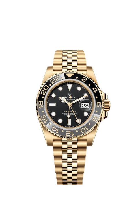 Rolex GMT Master 2 Gold Swiss ETA Automatic Mens Watch